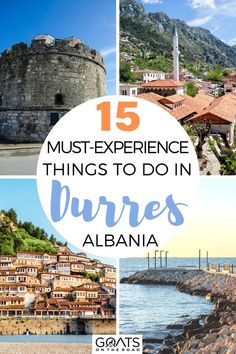 15 Must-Experience Things To Do in Durres, Albania Albania Travel Places To Visit, Summer Albania, Aesthetic Places To Visit, Albania Aesthetic, Albania City, Durres Albania, Travel Mediterranean, Albania Tirana, Mediterranean Vibes