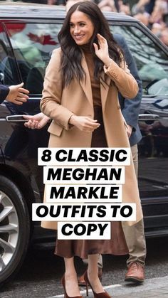 Meghan Markle Outfits, Meghan Markle Style, Wardrobe Capsule, Monochrome Outfit, Brown Outfit, Looks Street Style, Style Mistakes, Fall Fashion Trends, Classy Women