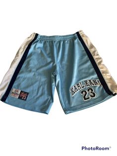 Preowned Vintage Kani Sports #23 Karl Kani Basketball Shorts Size Medium. Vintage Basketball Shorts, Basketball Shorts Outfit Mens, Vintage Sports Aesthetic, Basketball Shorts Outfit, Streetwear Fashion Shorts, Basketball Outfit, Basketball Clothes, Sports Aesthetic, Karl Kani