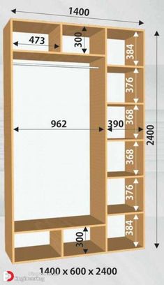 16000 teds wood working plans Diy Kast, درج السلم, Wardrobe Dimensions, Bedroom Cupboards, Closet Layout, Diy Wardrobe, Bedroom Closet Design, Wardrobe Design Bedroom, Diy Closet