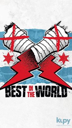 the poster for best in the world shows two boxing gloves with red and white stars on them