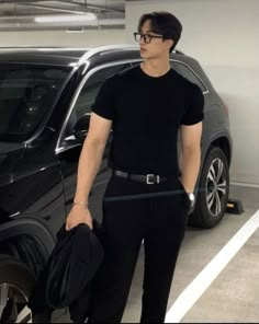 Hot Outfit For Men Casual, Party Male Outfit, Black Outfit Korean Men, Korean Ceo Man, Korean Business Man, Classy Male Outfits, Ceo Male, Ceo Aesthetic Men