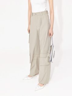 MO&Co. Women's Pocket Detail Cargo Pants Features : - Zip and button closure- Flap pockets on each leg- Straight leg with adjustable hem details- The cotton blend material providing an instant cooling feel to touch Code: MBC2PATT07The back length of size M is cmMATERIALS & CARE Material: 81.3% Polyester 15.9% Cotton 2.8% LinenOur sizes might be a little different from US/EU sizes. Please refer to the size guide carefully before purchasing at the above description.REMINDER: All items are measured To Touch, Pocket Detail, Flap Pocket, Cargo Pants, Size Guide, Straight Leg, Cotton Blend, Pants, Trousers