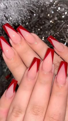 Unghie Sfumate, Valentine Nails, Acrylic Nails Coffin Short, Acrylic Nails Coffin, Square Acrylic Nails, Coffin Nails Designs, Best Acrylic Nails