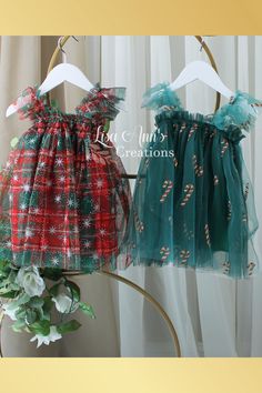 Expecting your little one to be the star of your Christmas party? Our 'Baby Plaid Christmas Dress' is the answer! It's the perfect blend of festive spirit and chic design, promising to make your little girl the talk of the town. The red and green plaid pattern is a delightful twist on the traditional holiday dresses while offering ultimate comfort all day long. Make your baby's first holiday memorable with our stylish plaid Christmas dress. Gathering Dress, Baby Holiday Dress, Baby Christmas Dress, Plaid Christmas Dress, Kids Christmas Dress, Gold Candy, Christmas Dress Baby, Cute Christmas Outfits, Green Tulle