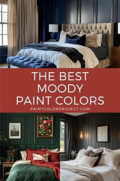 Ready to add some drama to your home? My guide to the best moody paint colors from Behr, Benjamin Moore, and Sherwin Williams will help you add style and depth to any room.
​
​