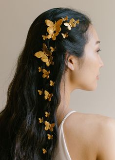 Pippa Bobby Pin Set – Jennifer Behr LLC Instagram Symbols, Luxury Hair Accessories, Jennifer Behr, Peinados Fáciles Para Cabello Corto, Bobby Pin, Butterfly Hair, Luxury Hair, Gold Hair, Aesthetic Hair