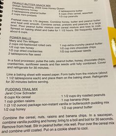 a recipe book with instructions on how to cook