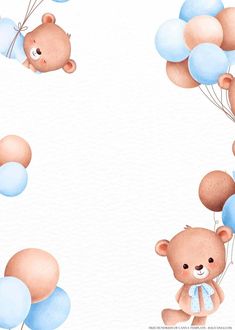 Yazan Baby Theme Background, Invitation Card Design 1st Birthday Boy, Babyshower Background Boy, Kartu Ucapan Kelahiran Bayi Template, Invitacion Baby Shower Originales, Baby Birthday Invitation Card, Storybook Baby Shower, Baby Birthday Invitations