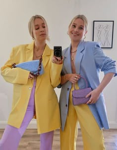 19 Colourful Outfits I Have Really Loved This Month | Who What Wear UK Mode Pastel, Pastel Outfit, Pastel Fashion, Office Outfits, Outfits Casuales, Primavera Estate