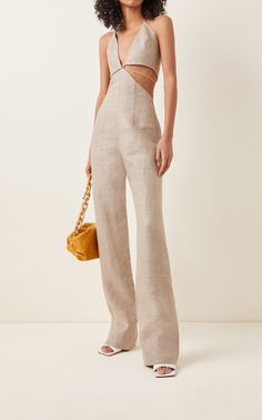 Andrea Iyamah, Jumpsuit Outfits, Tailored Jumpsuit, Adam Lippes, Resort Outfit, Blazer Women, Designer Jumpsuits, Wales Bonner