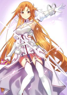 Anime: Sword Art Online #anime #animegirl #art #artwork #fanart #manga Sao Underworld, Goddess Of Creation