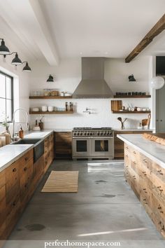 the kitchen is clean and ready to be used as a place for cooking or eating