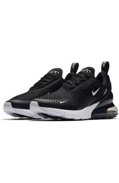 Nike Air Max 270 Premium Sneaker (Women) | Nordstrom Winter 2020 Outfits, Anastasia Steele Style, 2020 Outfits, Tennis Shoes Outfit, Air Max 720, Kicks Shoes, Running Shoes Black, All Nike Shoes, Goose Sneakers