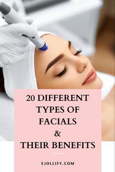 Steps Of A Facial, Mezonideling Face, Esthetician Back Bar Ideas, Best Facial For Acne, Facial List, Facials For Acne, Type Of Facials, Face Treatments, Types Of Facial