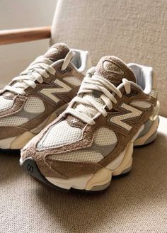 New Balance Aesthetic Shoes, Cute Casual Shoes For Women, Cute Tennis Shoes For Women, Chunky Sneakers Aesthetic, Sneakers Outfits Women, New Balance Shoes 9060, Cute Everyday Shoes, Vacation Sneakers, New Balance Womens Shoes