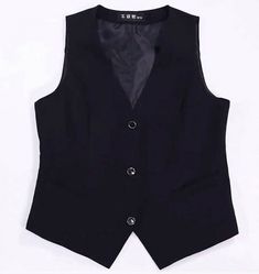 Product Description * Item:Womens Formal Suit Vest Slim Waistcoat Gilet Tuxedo Sleeveless Work Office Coats * Condition: 100% Brand New * Color:black * Size:one s-4xl * Package:1pc vest (without any accessories ）    Please note: 1.Please allow a little error due to manual measurement. 2.The color maybe a little difference because of the light,screen reflection etc. 3.If you are not sure what size to choose, you can tell us your height and weight, we will recommend the right size f Womens Formal Suit, Tuxedo Sleeveless, Formal Suit, Formal Suits, Suit Vest, Work Office, Height And Weight, Vest Dress, Vest Jacket