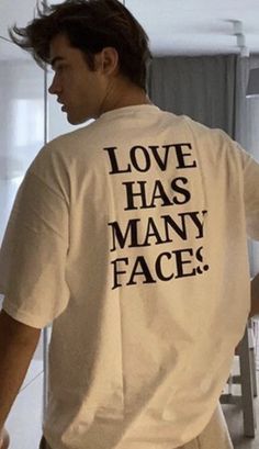 Love Has Many Faces, Aesthetic Shirts, For Your Love, Many Faces, 로고 디자인, Hoodie Design, Website Builder, Mood Pics