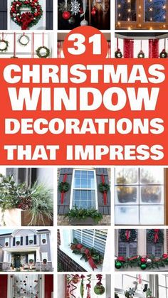 christmas window decorations that impress