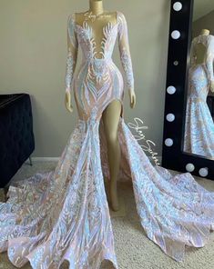 Long Sleeve Sparkly Prom Dresses, Custom Make Champagne Champagne Prom Dress, Knee High Boots Flat, Birthday Fashion, Evening Gowns Elegant, Birthday Party Dress