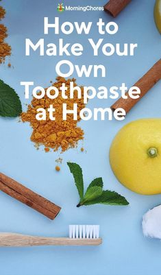 If you want to have control over what ingredients go into your toothpaste, make it at home with a few simple ingredients. Homemade Toothpaste Recipe, Make Your Own Toothpaste, Diy Toothpaste, Toothpaste Recipe, Homemade Coconut Oil, Herbal Toothpaste, Outdoor Skills, Homemade Toothpaste