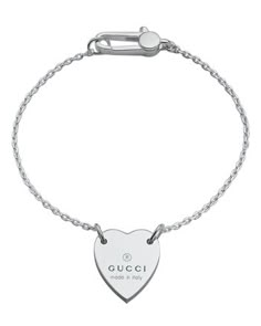 Gucci Sterling Silver Gucci Heart Chain Bracelet Gucci Silver Bracelet, Heart Chain Bracelet, Gucci Bracelet, Sterling Silver Heart Bracelet, Dr Shoes, Silver Heart Bracelet, Sterling Silver Heart Pendant, Gucci Jewelry, Heart Chain