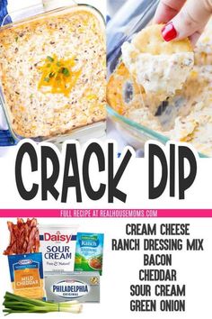 Best Dip Recipes, Delicious Dips Recipes, Best Appetizer Recipes, Dip Recipes Easy, Pot Luck, Football Food, Yummy Dips, Yummy Appetizers