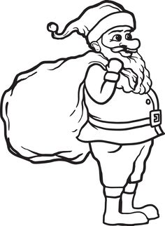 FREE Printable Santa Claus Coloring Page for Kids Santa Claus Coloring, Santa Coloring, Printable Santa Claus, Avengers Coloring Pages, Shape Coloring Pages, Stitch Coloring Pages, Santa Coloring Pages, Avengers Coloring, Christmas Tree Coloring Page