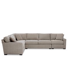 Fabric Sectional Sofas, Apartment Sofa, Fabric Sectional, Armless Chair, Toss Pillows, Mattress Furniture, Furniture Shop, Cushion Covers, Sectional Sofa