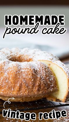 pound cake on cooking rack Sweet Pound Cake Recipe, Homemade Pound Cake Recipe, Best Pound Cake, Pond Cake, Best Pound Cake Recipe, Old Fashioned Pound Cake, Homemade Pound Cake, Easy Pound Cake, Pound Cake Recipes Easy