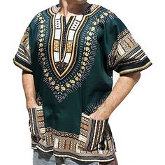 Sleeve Length:Short Sleeve; Gender:Men's; What's in the box:Top; Types:Modern African Outfits; Holiday:Masquerade; Style:Plus Size,African Print,Dashiki; Occasion:Party; Material:Polyester; Age Group:Adults; Clothing Length:; Bust:; Shoulder Width:; Sleeve Length: Plus Size African, Oktoberfest Outfits, Afrocentric Fashion, African Tops, Thai Clothes, Womens Basic Tops, African Outfits, African Dashiki, Outwear Women