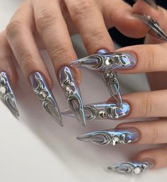 Corset Nails, Vampire Nails, Halloween Acrylic Nails, Y2k Nails, Glamorous Nails, Nails Only