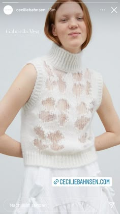 Cecilie Bahnsen, Belle Dress, Sanya, Flats Patterns, Knitted Top, Spring Summer Dress, Knit Outfit, Luxury Clothing, French Fashion