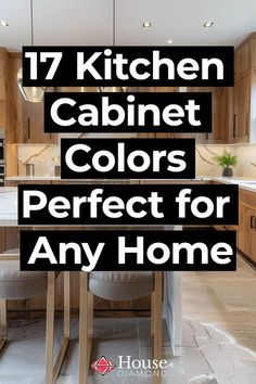 the kitchen cabinet colors are perfect for any home