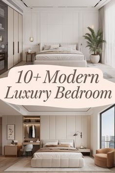 the top ten modern luxury bedroom designs