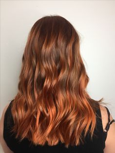 Copper Straight Hair, Rich Copper Red Hair, Red Hair For Fall, Cowgirl Copper, Fall Red Hair, Hair For Fall, Copper Red Hair, Waterfall Braids, Layer Cut