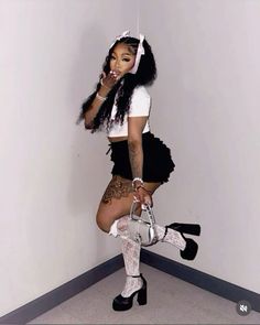 Concert Outfit Ideas Black Women, Jasmine Outfit, Bad And Boujee Outfits, Baddie Outfit, Cute Birthday Outfits, High Fashion Outfits, Shein Outfits