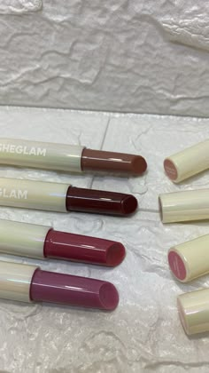 Sheglam Lip Plumper, Sheglam Lipstick, Makeup Is Life, Asian Eye Makeup, Makeup Items, Lipstick Makeup