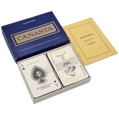 Waddington's Canasta Card Game – Double Deck – Vintage Collectible Step into the world of classic card games with this Waddington's Canasta Double Deck. A vintage treasure, this set is perfect for collectors, card game enthusiasts, or anyone who loves the timeless fun of Canasta. Known for their quality and craftsmanship, Waddington's delivers a beautifully designed set of cards that bring both nostalgia and entertainment. Key Features: Brand: Waddington's, a trusted name in playing cards and ga Canasta Card Game, Classic Card Games, Double Deck, Classic Card, Card Deck, Card Game, Deck Of Cards, Vintage Collection, Card Games