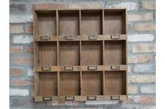 Rustic Wooden Wall Organizer – Multi Compartment Display - Decor interiors Pigeon Hole Shelves, Cubby Hole Storage, Wall Shelf Storage, Pigeon Hole, Wooden Cubby, Wooden Wall Shelf, Wall Storage Unit, Cubby Hole, Wooden Wall Shelves