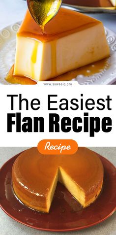 the easyest flan recipe for dessert