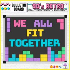 we all fit together bulletin board