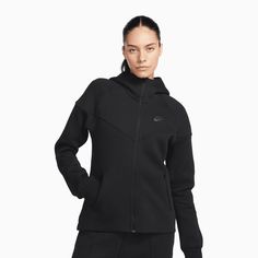 Nike Sportswear Tech Fleece Windrunner Women's Full-Zip HoodieCan you believe it's already been 10 years of Tech Fleece? We’re celebrating the occasion with the timeless Windrunner design you know in a new color palette inspired by natural minerals. Our premium, smooth-on-both-sides fleece feels warmer and softer than ever while keeping the same lightweight build you love. Complete your look with matching joggers or your favorite pair of leggings. The future of fleece starts here. Zippered pocke Tech Fleece Hoodie, Nike Sportswear Tech Fleece, Nike Sportswear Women, Windrunner Jacket, Black Sportswear, Tops Nike, Nike Tech Fleece, Nike Tech, Tech Fleece