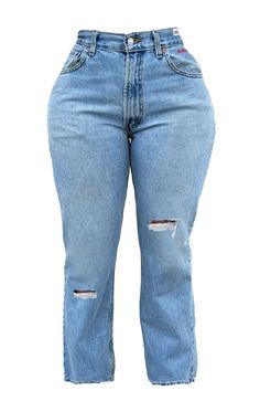 The "No Back Gap" concept created by Ciera Rogers is a game changer for all women. The Vintage Denim Look With A Cinched Waist. The Perfect Combo HOW TO MEASURE YOUR NBG 1. MEASURE YOUR NATURAL WAIST 2. ADD 4 INCHES NATURAL WAIST NBG WAIST 27 31 29 33 30 34 32 36 34 38 36 40 38 42 40 44 42 46 44 48 46 50 This is vintage denim with a stretch waist band. There is no stretch on the actual pant so please see size chart and add 4 inches to your natural waist. The waist will cinch no matter the size : Reworked Vintage, How To Measure Yourself, Curvy Jeans, How To Measure, Gap Jeans, New Tops, Cinched Waist, Game Changer, Casual Fits