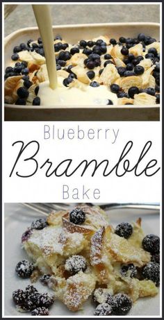 blueberry bramble bake is an easy and delicious dessert