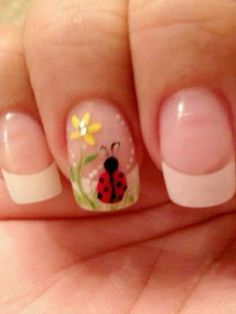 Twee Style Nails, Twee Nails, Twee Fashion, Twee Aesthetic, Quote Tumblr, Ladybug Nails, 2010s Fashion, Summery Nails, Girly Acrylic Nails