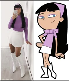 Trixie Tang, Badass Halloween Costumes, Halloween Fiesta, Spirit Days, A Cartoon Character, Cartoon Cosplay, Halloween Costumes For 3