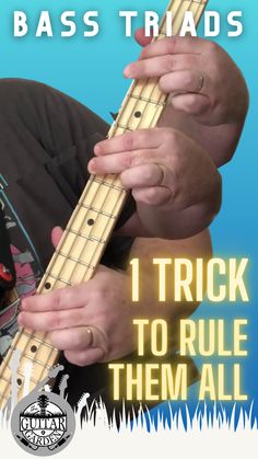 This Ultimate Triad HACK Every Bassist Needs to Dominate the Scene! G Major Scale, How To Learn Guitar, Guitar Songs For Beginners, Music Theory Lessons