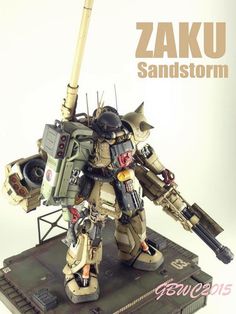 :) Gundam Tutorial, Sf Movies, Zaku Ii, Gundam Custom Build, Mecha Anime, Custom Gundam, Gundam Art, Robot Art