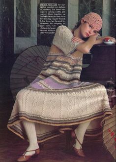 JUST IN TIME FOR WINTER Use this vintage crochet pattern to make a stunning one-of-a-kind eco-friendly, recycled, refashioned, upcycled, revamped sweater dress! It does not give step-by-step instructions regarding how many stitches to crochet but gives enough detail to get the job done.   This vintage pdf pattern includes instructions, tips and ideas to make a beautiful OOAK garment of heirloom quality. NOTE:  This listing is for a digital vintage crochet pattern, not the finished garment seen i Upcycling Knitwear, Upcycled Knitwear, Sweater Dress Crochet, Unique Knitwear, Dress Crochet Pattern, Crochet Bodycon Dresses, Winter Knitwear, Vintage Knitwear, Recycled Sweater